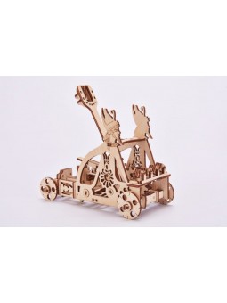 Puzzle mechaniczne 3D Wood Trick katapulta