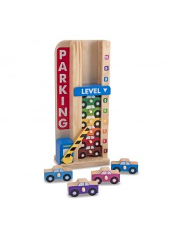 Wieża parkingowa – Garaż z autkami