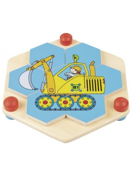 Goki puzzle hexagonalne pojazdy