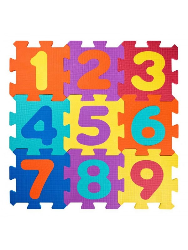 Duże piankowe puzzle – Cyferki