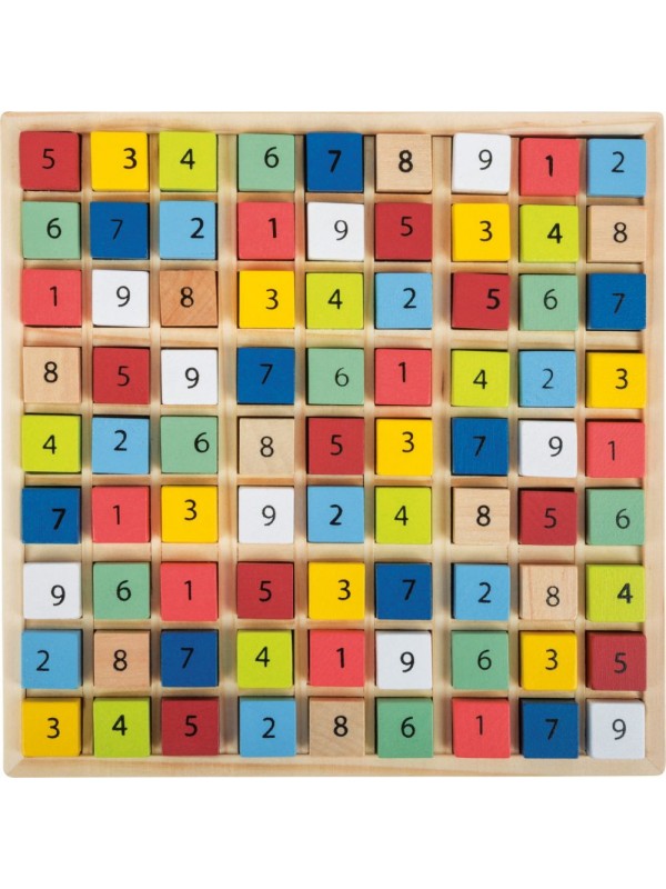 Gra logiczna - Kolorowe sudoku