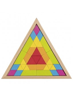 Układanka mozaika trójkąt