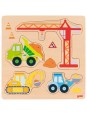 Puzzle Goki pojazdy budowy