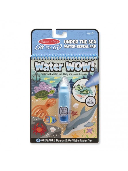 Malowanka kolorowanka wodna - Podwodny Świat -WaterWow