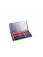 Kredki Supersticks 12 kolorów w metalowym pudełku