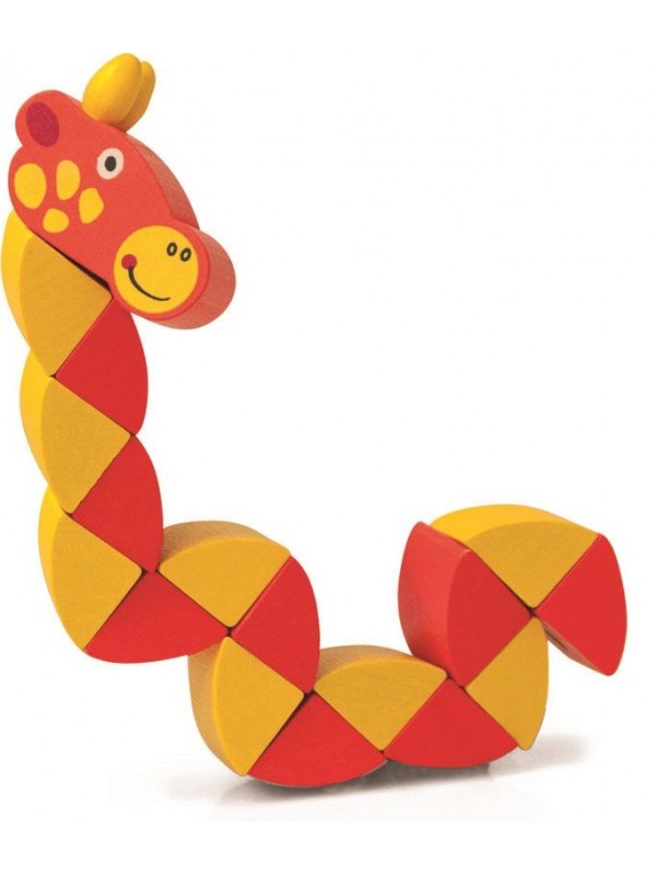 Zabawka elastyczna drewniana dla dziecka