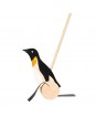 Pingwin na patyku - zabawka drewniana Goki