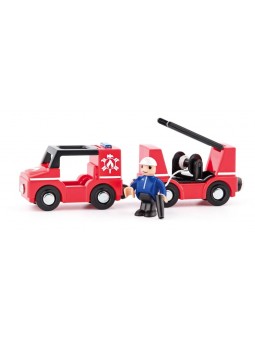 Wóz strażacki z drabiną