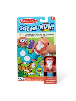 Sticker WOW! Stempelki z naklejkami tygrysek